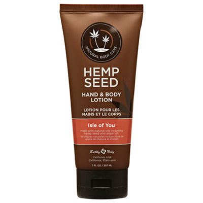 Hemp Seed Hand & Body Lotion Isle of You Scent - 7 oz image