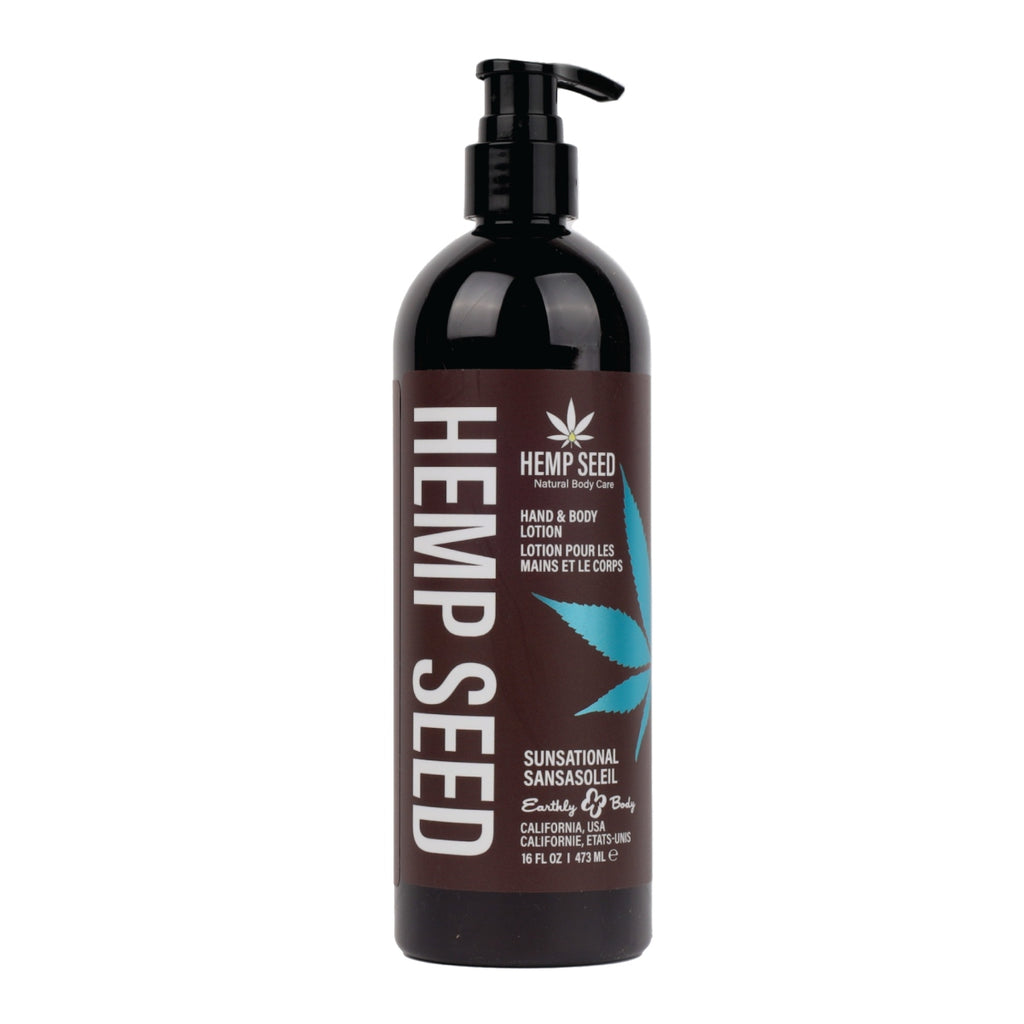 Hemp Seed Hand & Body Lotion Sunsational Scent - 16 oz image