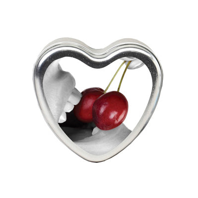 Earthly Body Edible Massage Candle (4 oz, Cherry Flavor) image 0