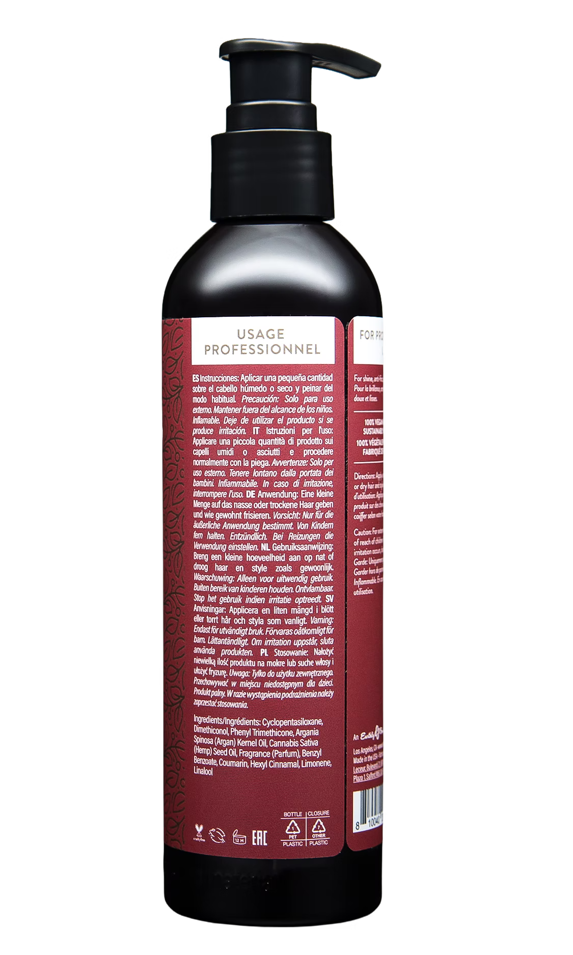 MKS Eco Oil Hair Styling Elixir Original Scent 8 fl oz (Pro Size) image 1