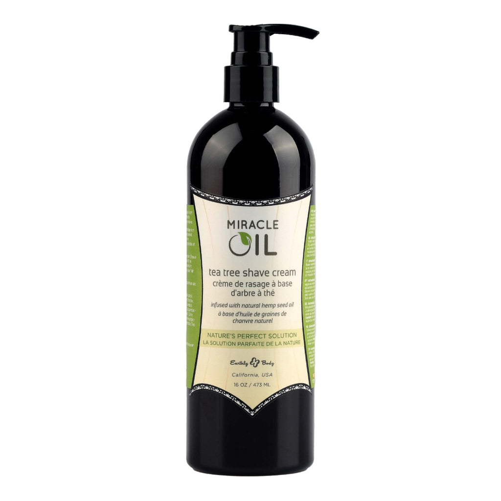 Miracle Oil Tea Tree Shave Cream (16 oz) image 0
