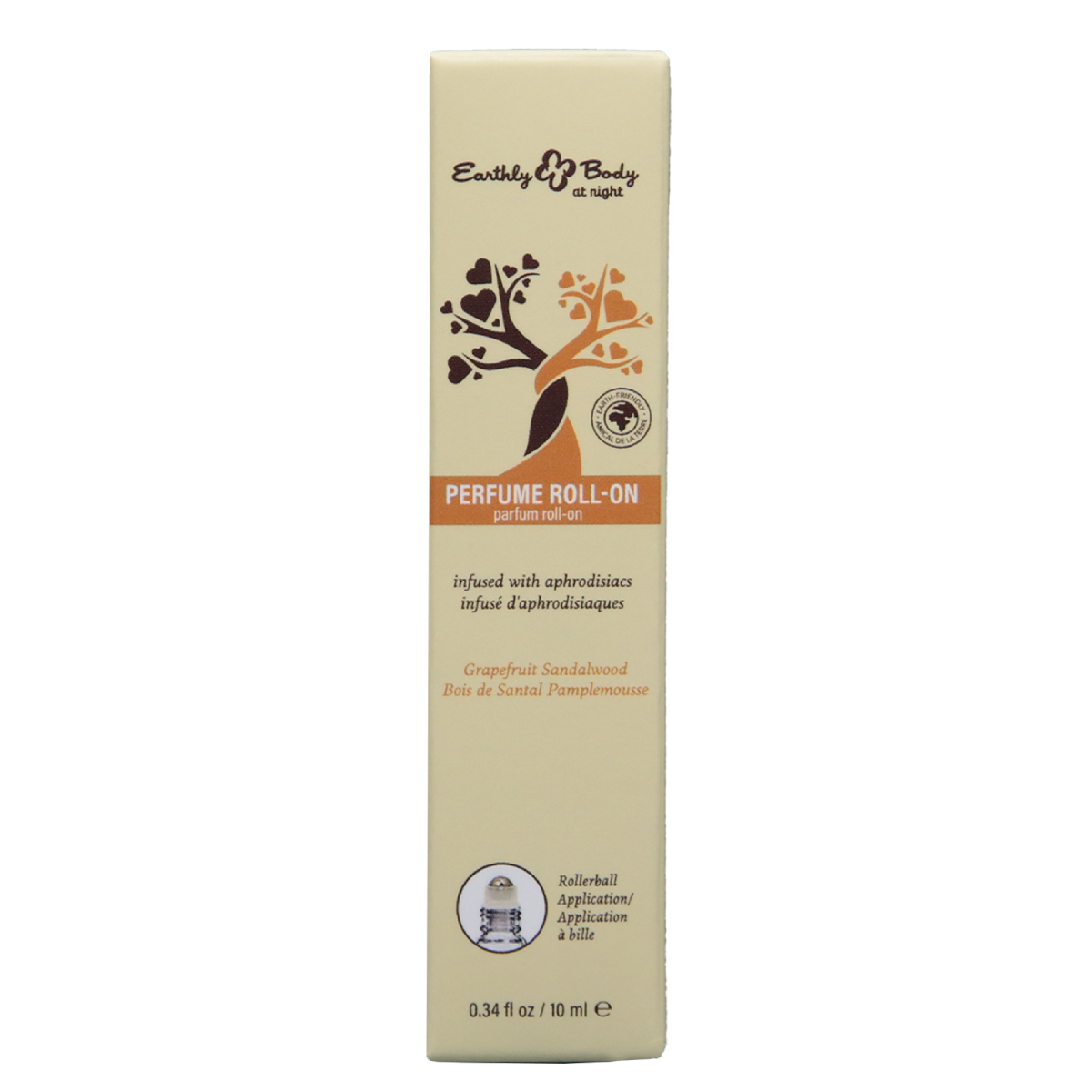 Earthly Body at Night Roll-on Perfume Aphrodisiac Collection Grapefruit Sandalwood 0.34oz / 10ml image 3