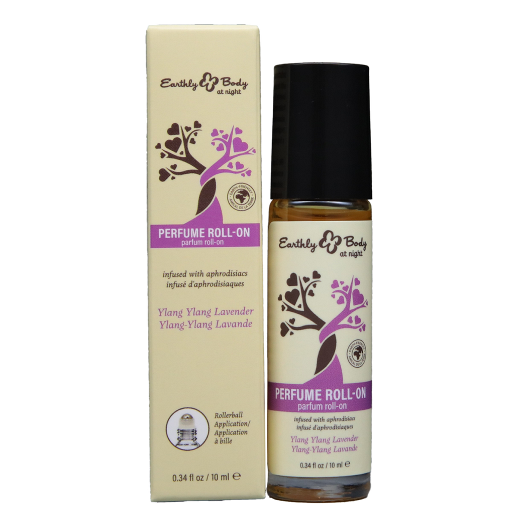 Earthly Body at Night Roll-on Perfume Aphrodisiac Collection Ylang Ylang Lavender 0.34oz / 10ml image 0