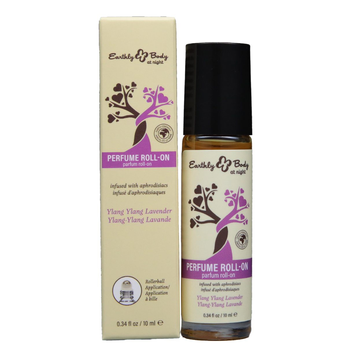 Earthly Body at Night Roll-on Perfume Aphrodisiac Collection Ylang Ylang Lavender 0.34oz / 10ml image 0