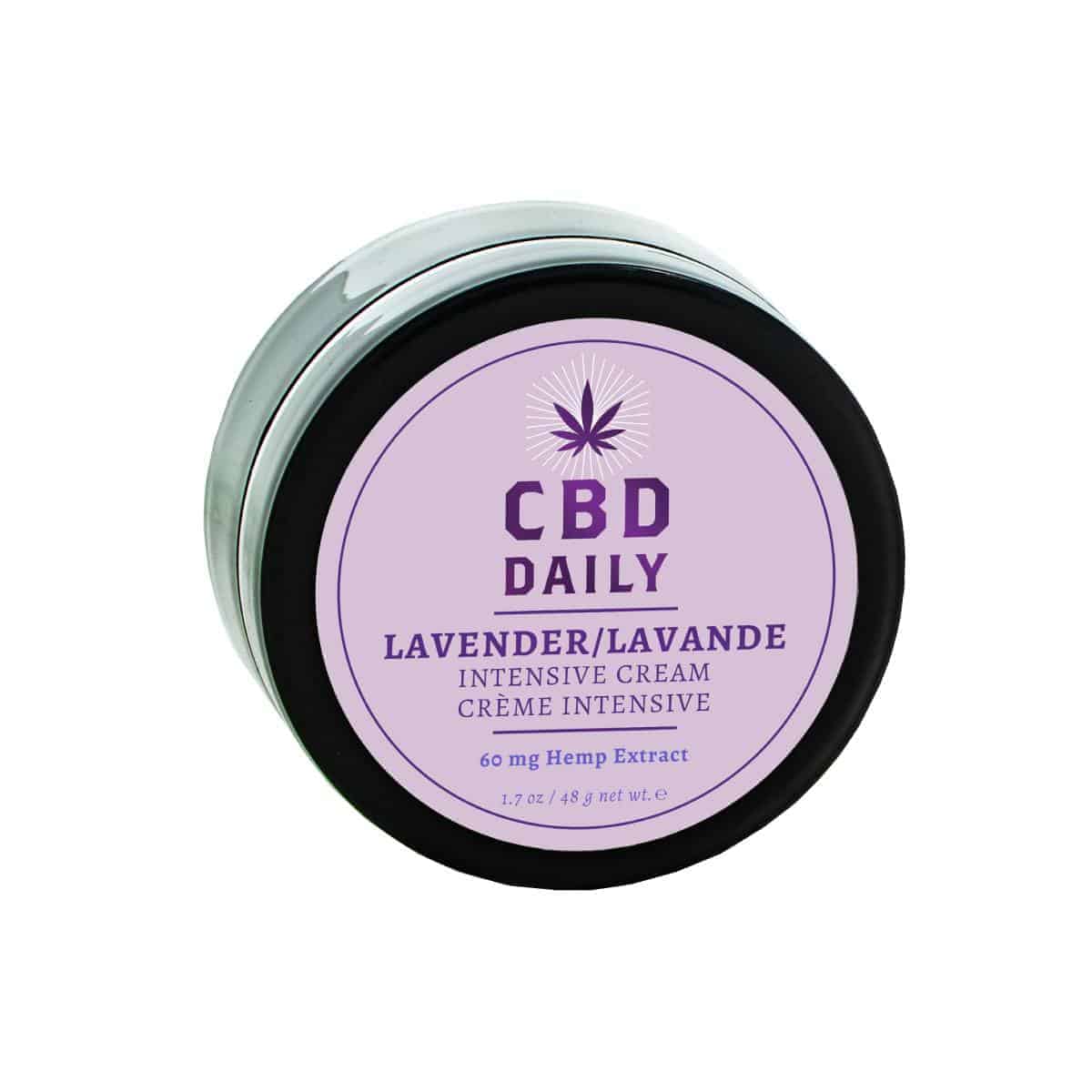 CBD Daily Intensive Cream Original Strength Lavender 60 mg image 0