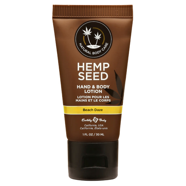 Hemp Seed Hand & Body Lotion (1 oz, Beach Daze Scent) image 0
