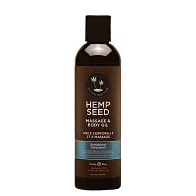 Hemp Seed Massage Oil (Sunsational Scent) - 8 oz image