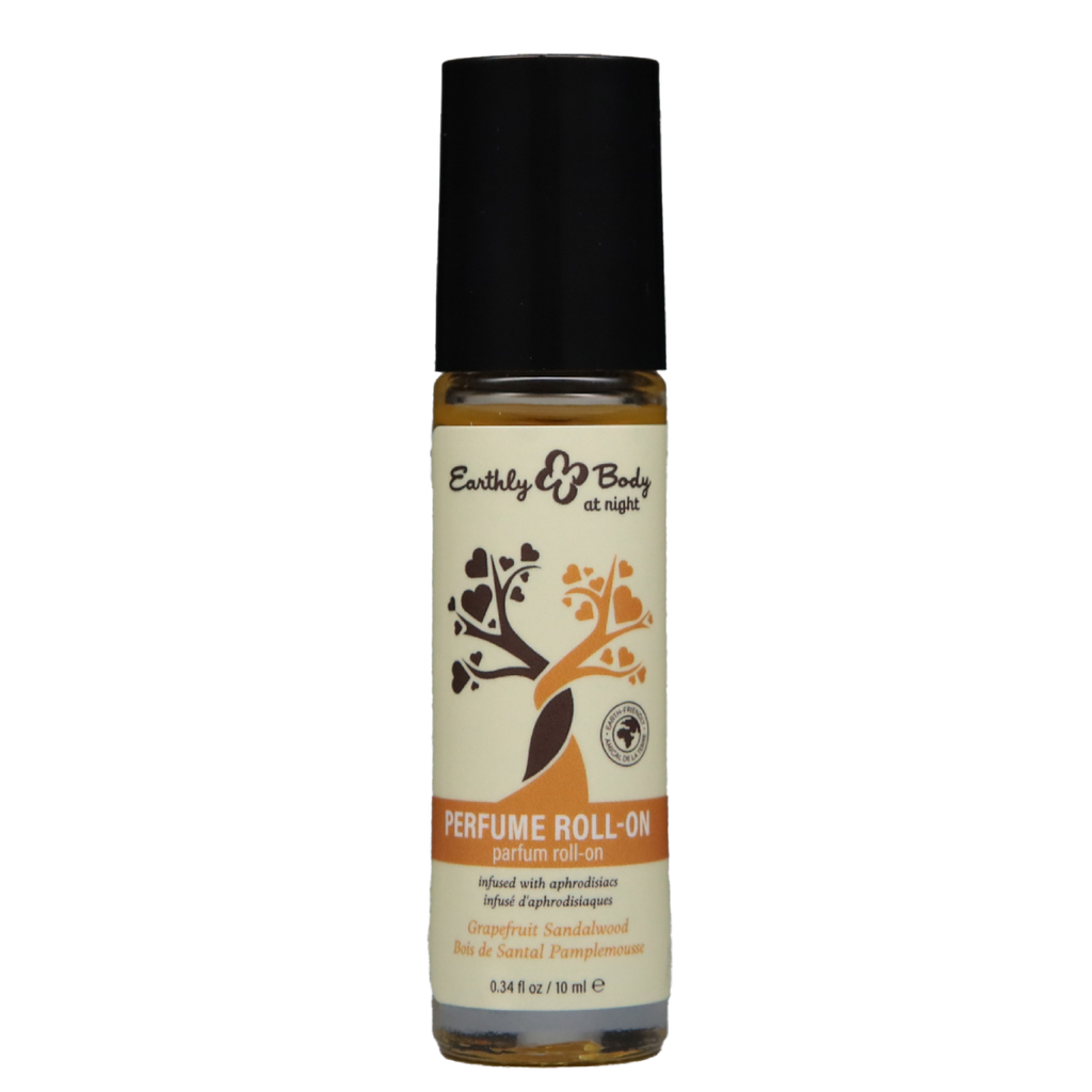 Earthly Body at Night Roll-on Perfume Aphrodisiac Collection Grapefruit Sandalwood 0.34oz / 10ml image 1