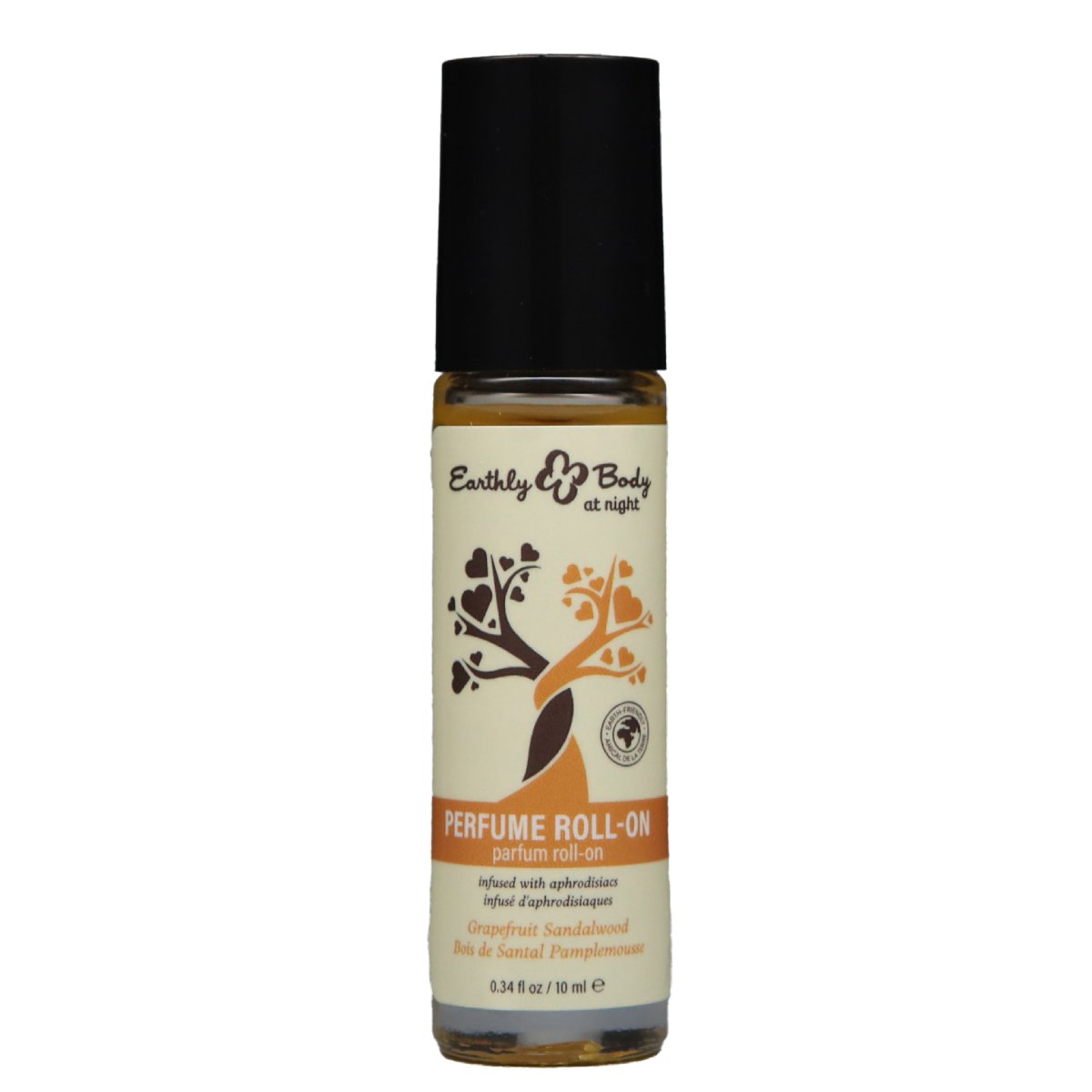 Earthly Body at Night Roll-on Perfume Aphrodisiac Collection Grapefruit Sandalwood 0.34oz / 10ml image 1