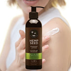 Hemp Seed Massage Lotion Naked in the Woods Scent image 0