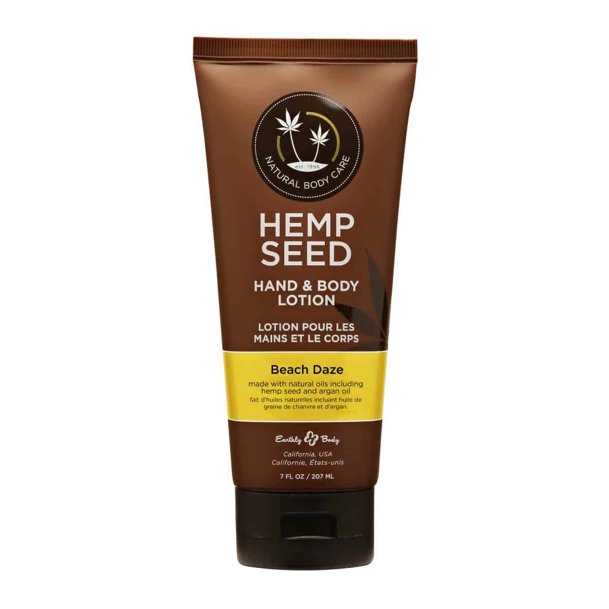 Hemp Seed Hand & Body Lotion Beach Daze Scent image 1