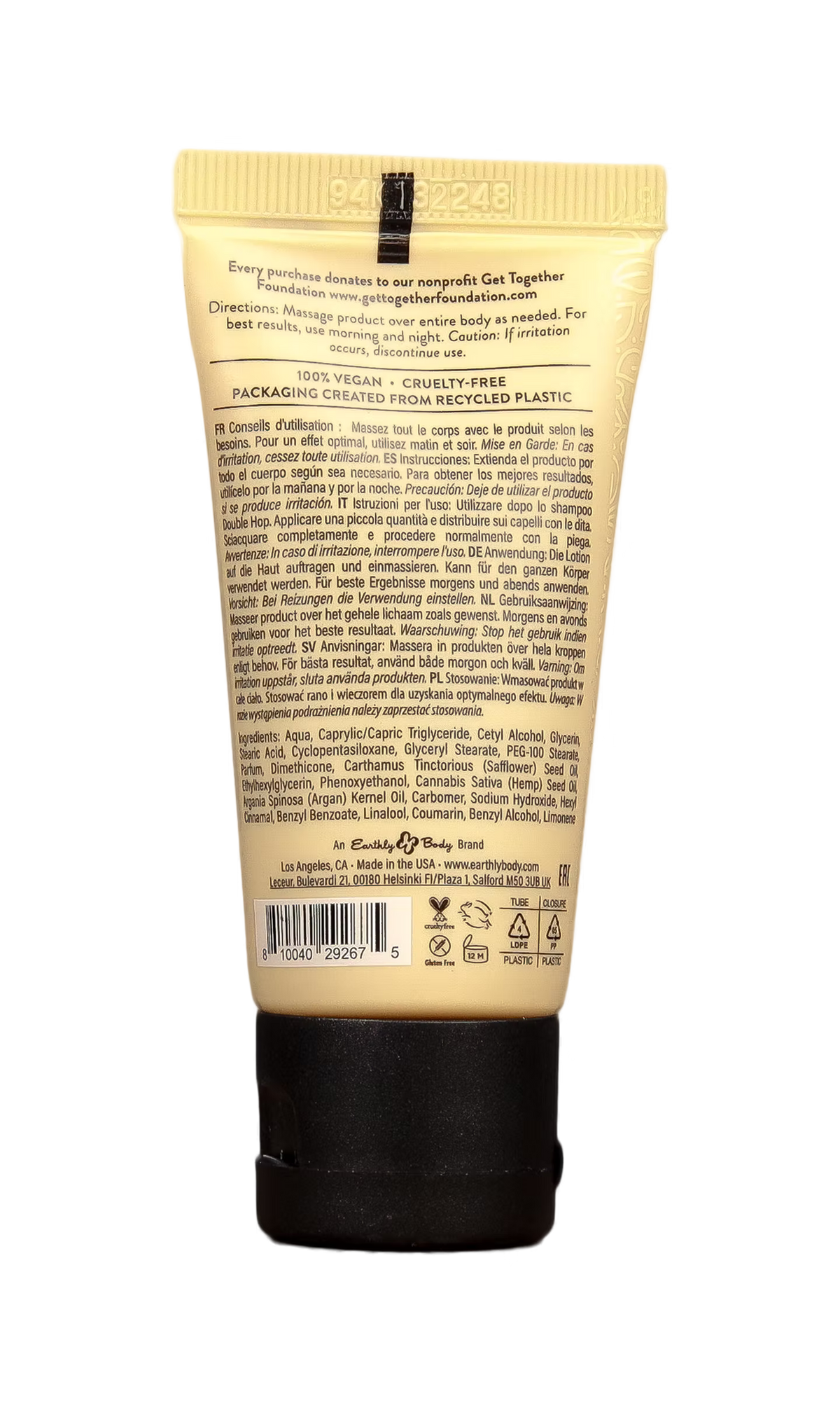 MKS eco Velvet Hand & Body Lotion (1 oz, Original) image 1