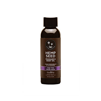 Hemp Seed Massage Oil (High Tide Scent) image 2