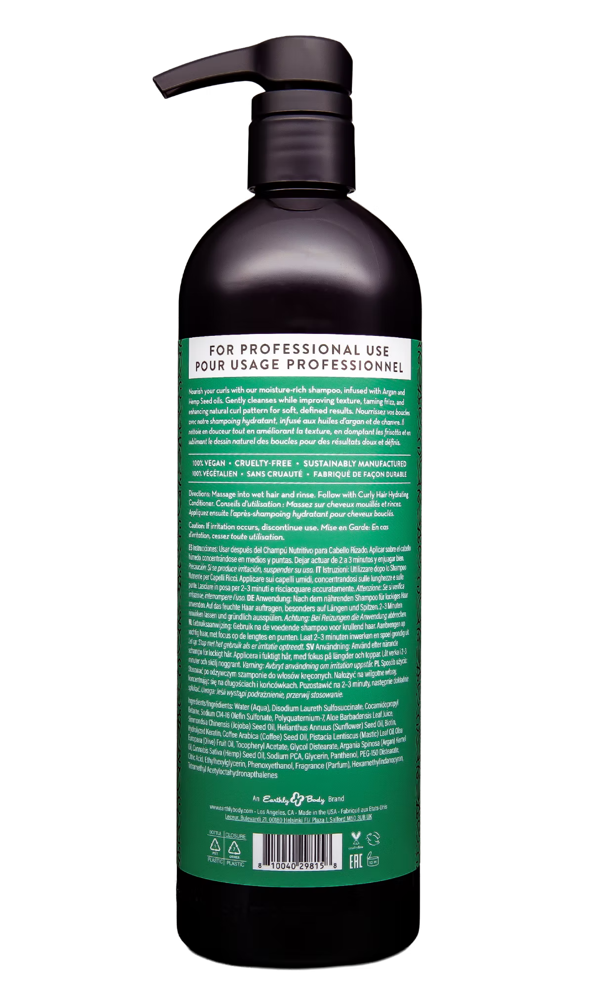 MKSeco Curly Hair Nourishing Shampoo image 3