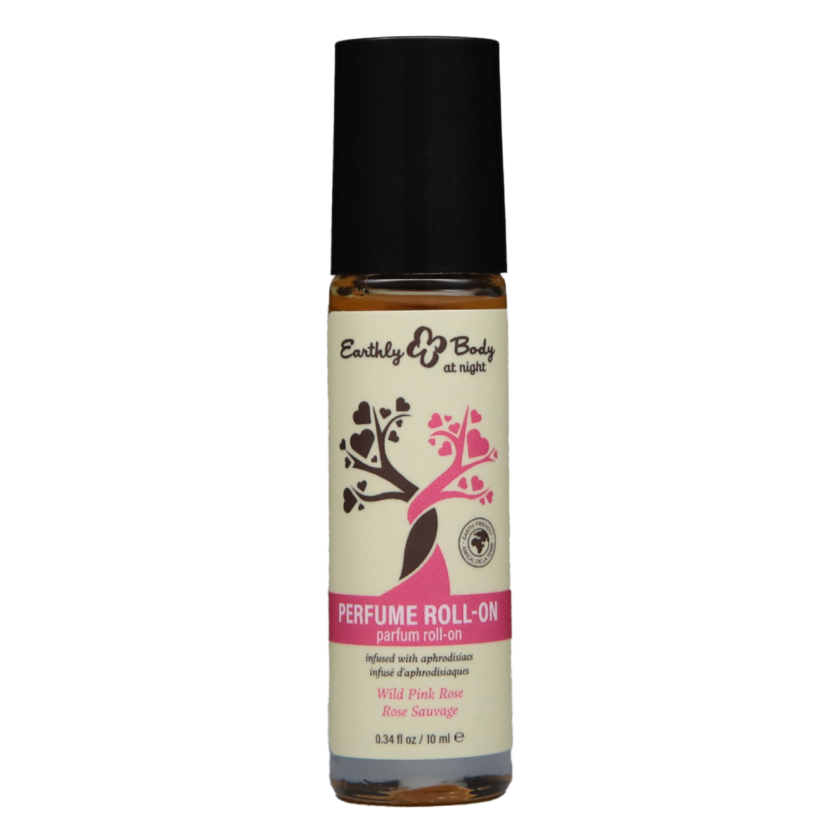 Earthly Body at Night Roll-on Perfume Aphrodisiac Collection Wild Pink Rose 0.34oz / 10ml image 1