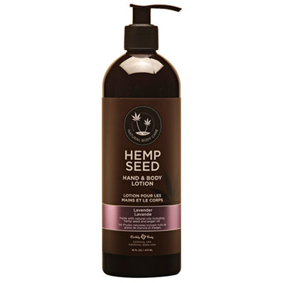 Hemp Seed Hand & Body Lotion Lavender Scent image 1