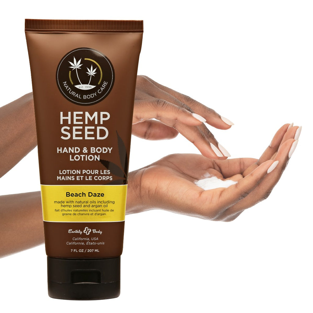 Hemp Seed Hand & Body Lotion Beach Daze Scent image 0