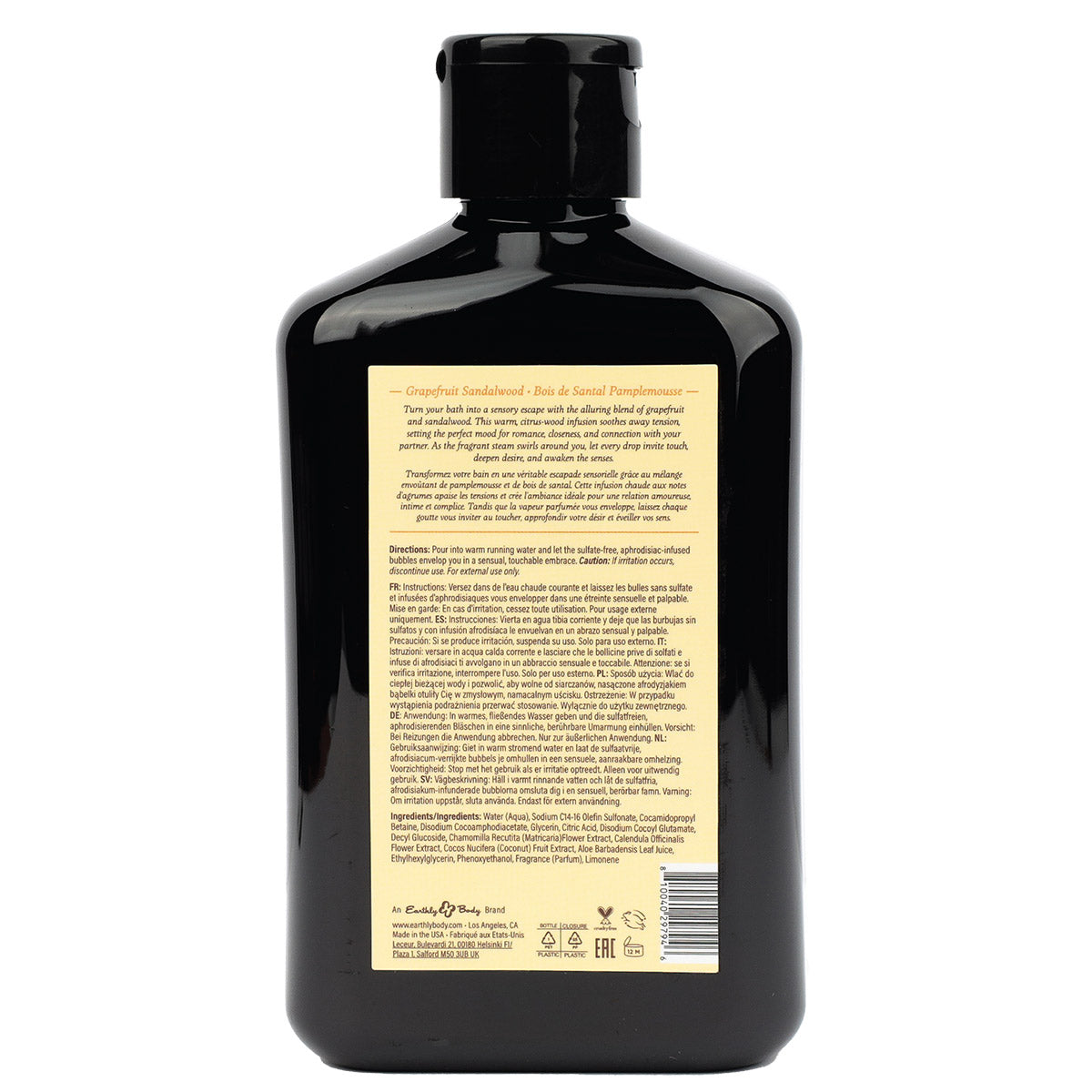 Earthly Body at Night Bubble Bath (Grapefruit Sandalwood) image 4