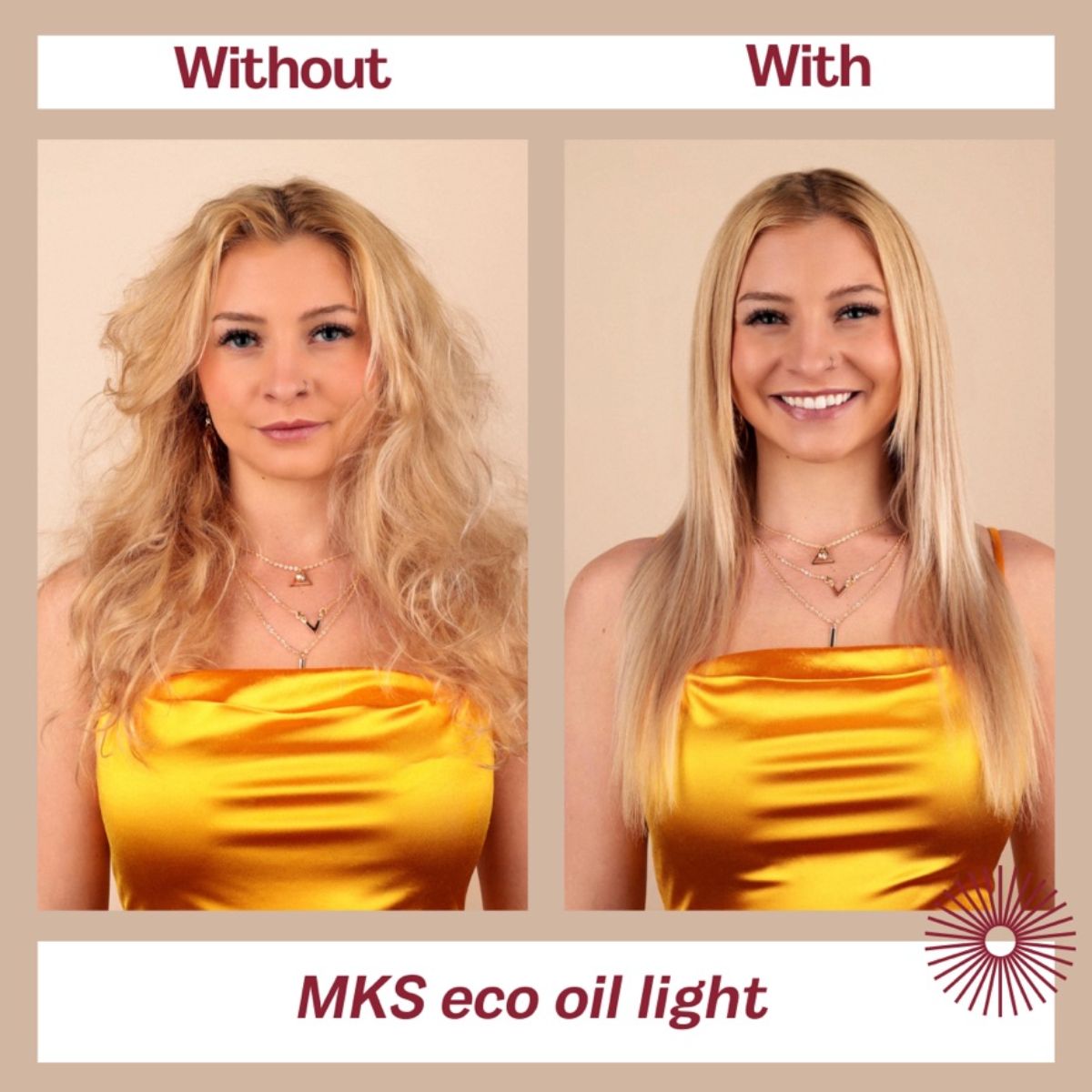 MKS eco Oil Light Fine Hair Styling Elixir (2 oz, Original Scent) image 4