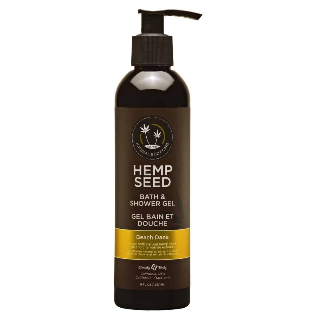 Hemp Seed Bath + Shower Gel Beach Daze Scent image 0