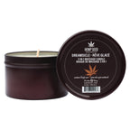 Hemp Seed 3-in-1 Massage Candle (6 oz, Dreamsicle Scent) image 0