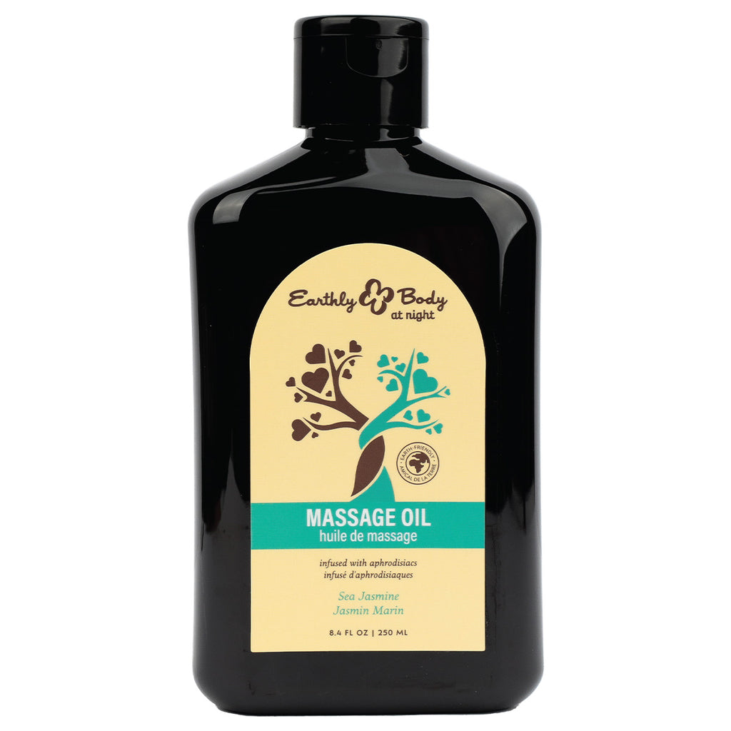 Earthly Body at Night Massage Oil (Sea Jasmine) - 8.4 oz image