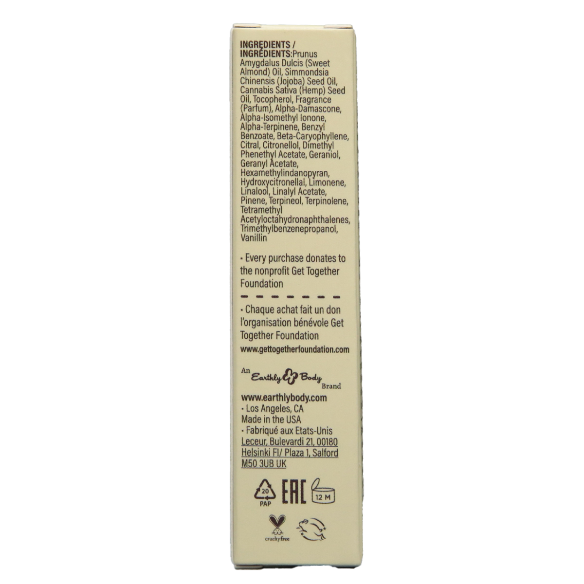 Earthly Body at Night Roll-on Perfume Aphrodisiac Collection Sea Jasmine 0.34oz / 10ml image 6