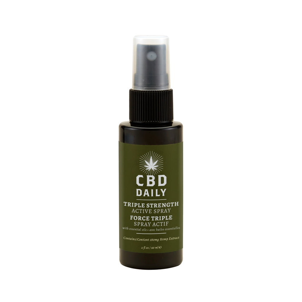 CBD Daily Triple Strength Active Spray Original Mint 180 mg image 1