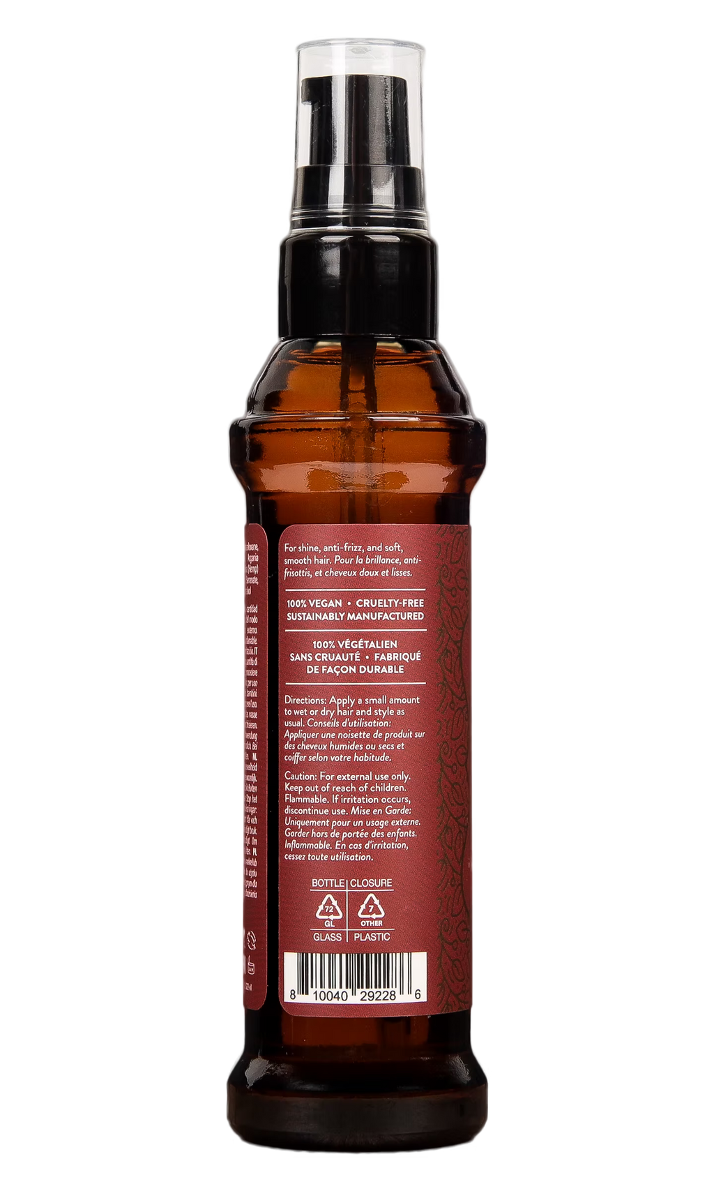 MKS eco Oil Hair Styling Elixir (2 oz, Original Scent) image 1