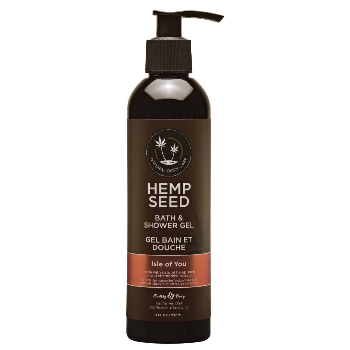 Hemp Seed Bath + Shower Gel Isle of You Scent image 0