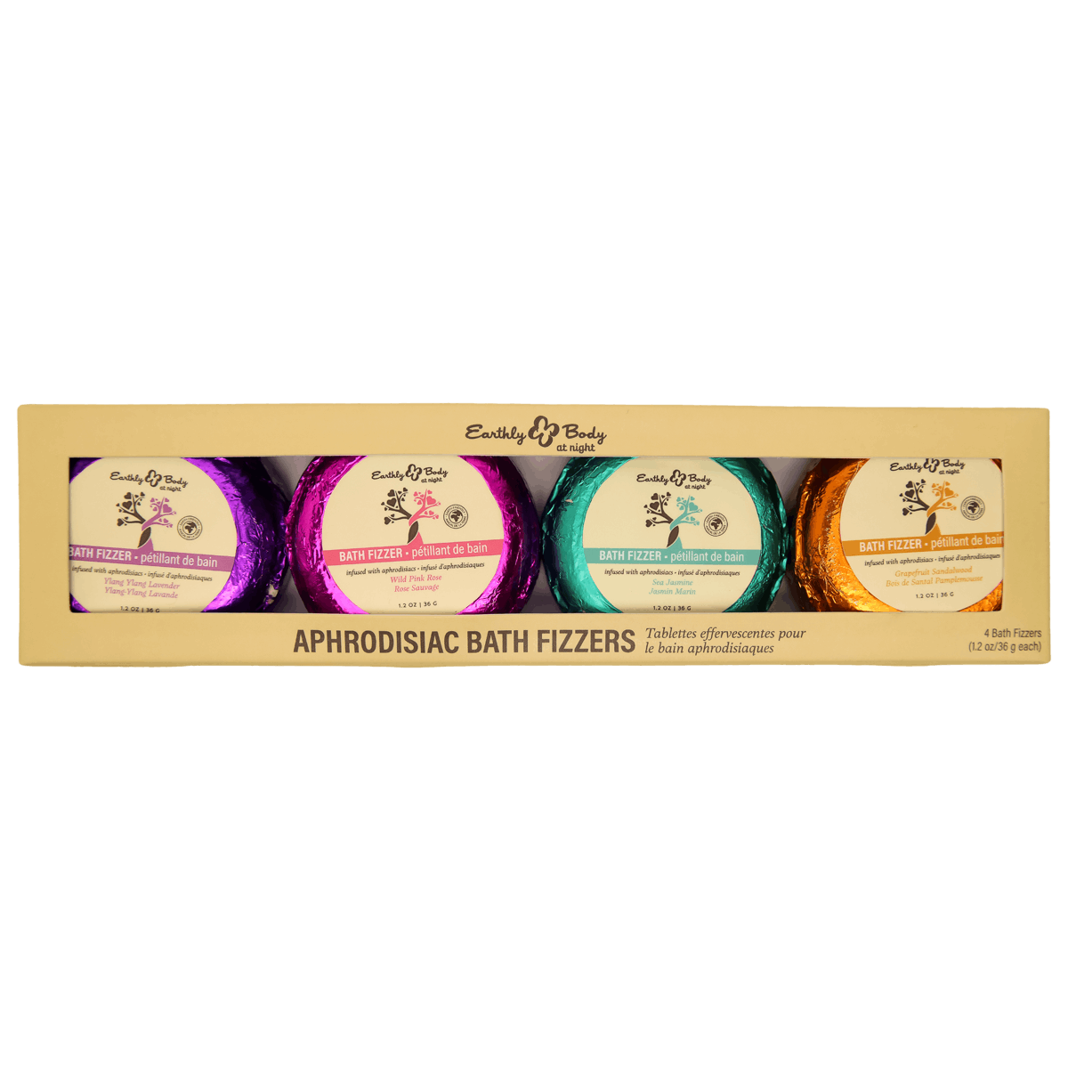 Earthly Body at Night Bath Fizzer Aphrodisiac Collection Set image 0