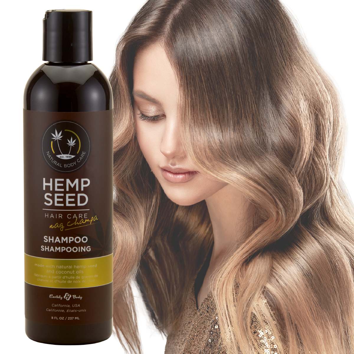 Hemp Seed Shampoo Nag Champa Scent image 0