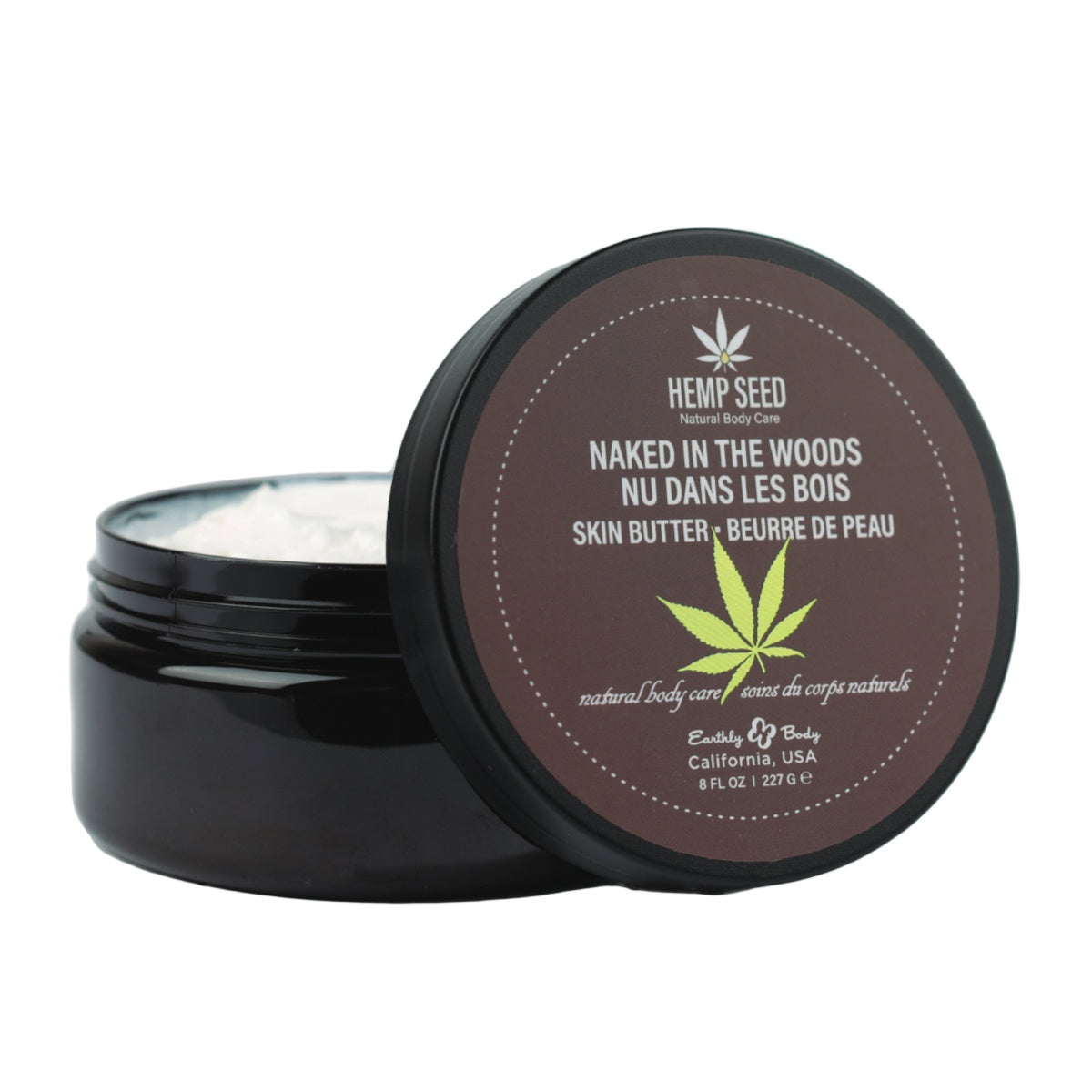 Hemp Seed Skin Butter (8 oz, Naked In The Woods Scent) image 1