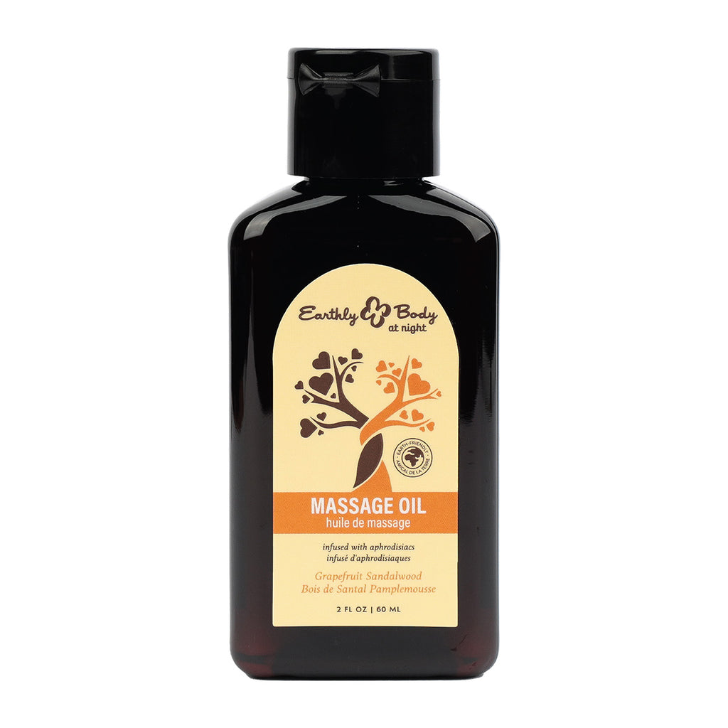 Earthly Body at Night Massage Oil (Grapefruit Sandalwood) image 0