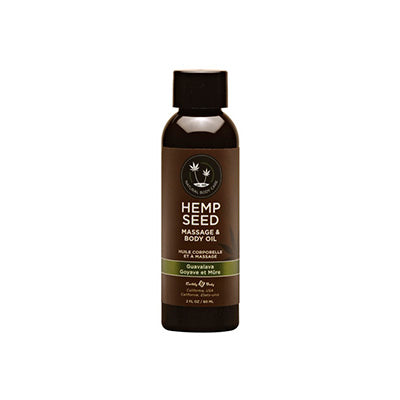 Hemp Seed Massage Oil Guavalava Scent - 2 oz image