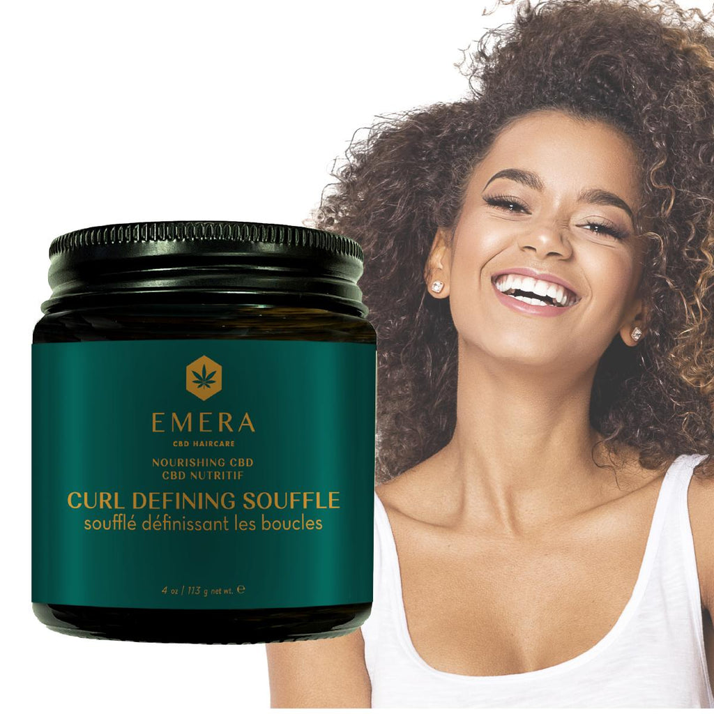 EMERA Nourishing CBD Curl Defining Souffle image 0