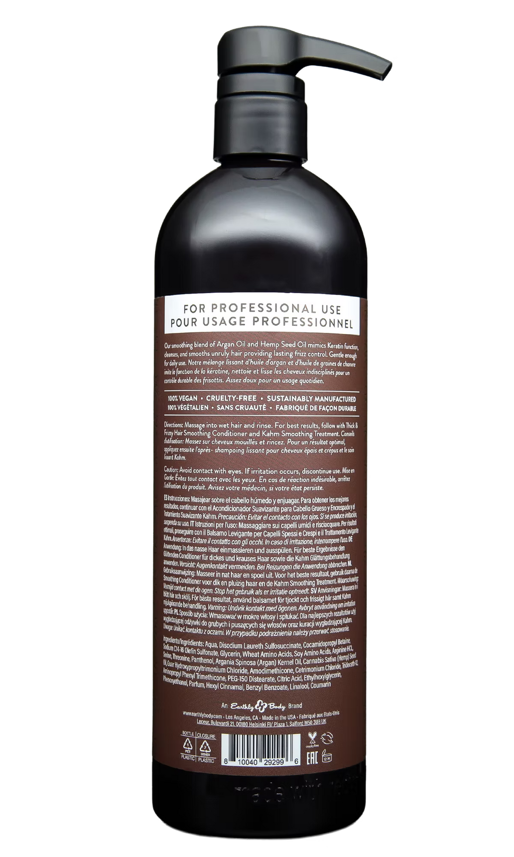 MKS Eco Kahm Smoothing Shampoo Original Scent 25 fl oz / 739 ml (Pro Size) image 1