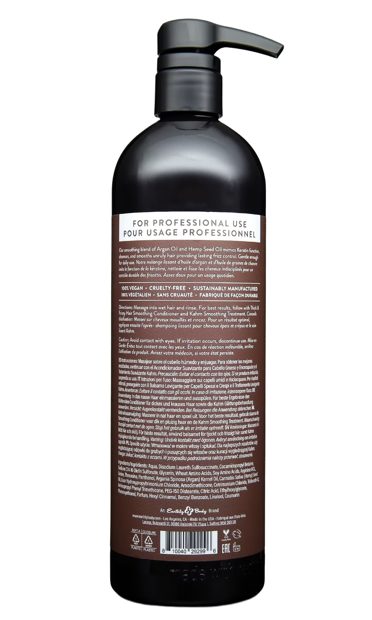 MKS Eco Kahm Smoothing Shampoo Original Scent 25 fl oz / 739 ml (Pro Size) image 1