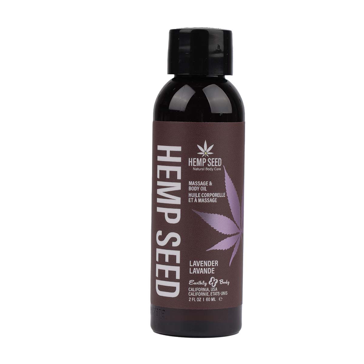 Hemp Seed Massage Oil Lavender Scent - 2 oz image