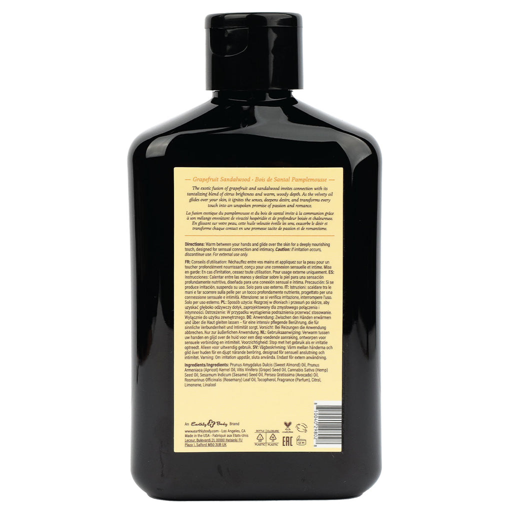 Earthly Body at Night Massage Oil (Grapefruit Sandalwood) image 3