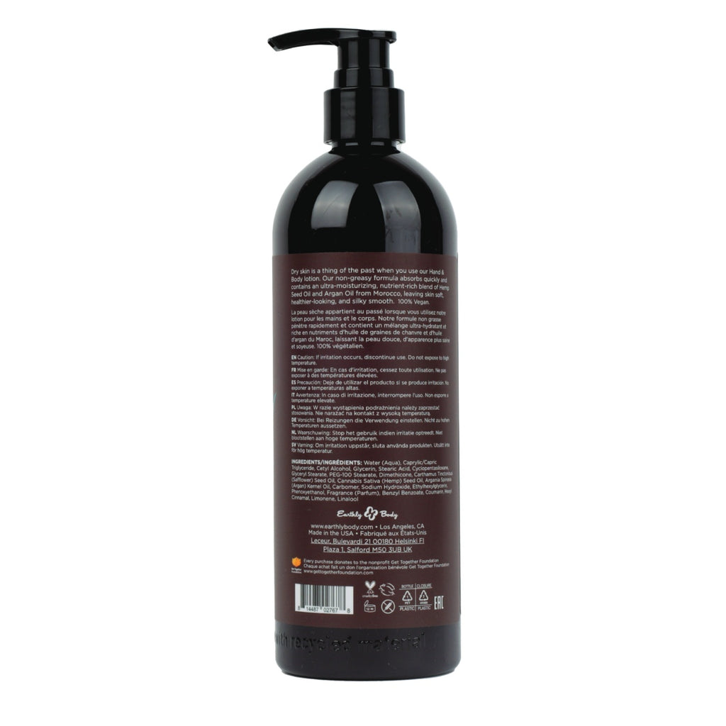 Hemp Seed Hand & Body Lotion Sunsational Scent image 3