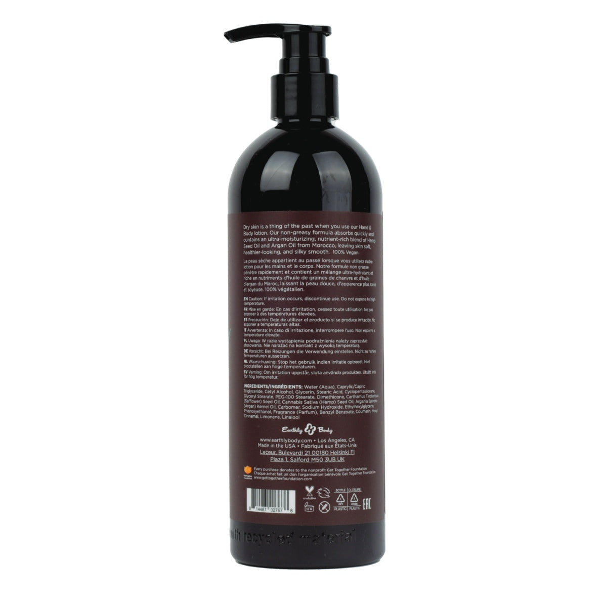 Hemp Seed Hand & Body Lotion Sunsational Scent image 3