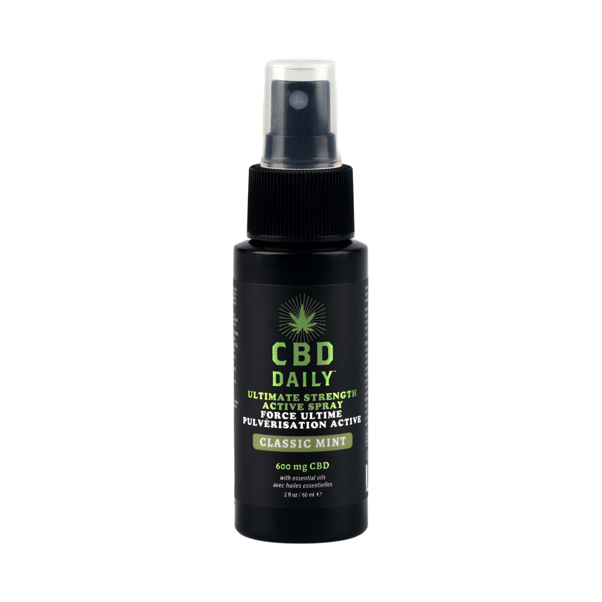 CBD Daily Ultimate Strength Active Spray Classic Mint 600mg image 0