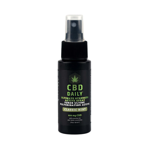 CBD Daily Ultimate Strength Active Spray Classic Mint 600mg image 0
