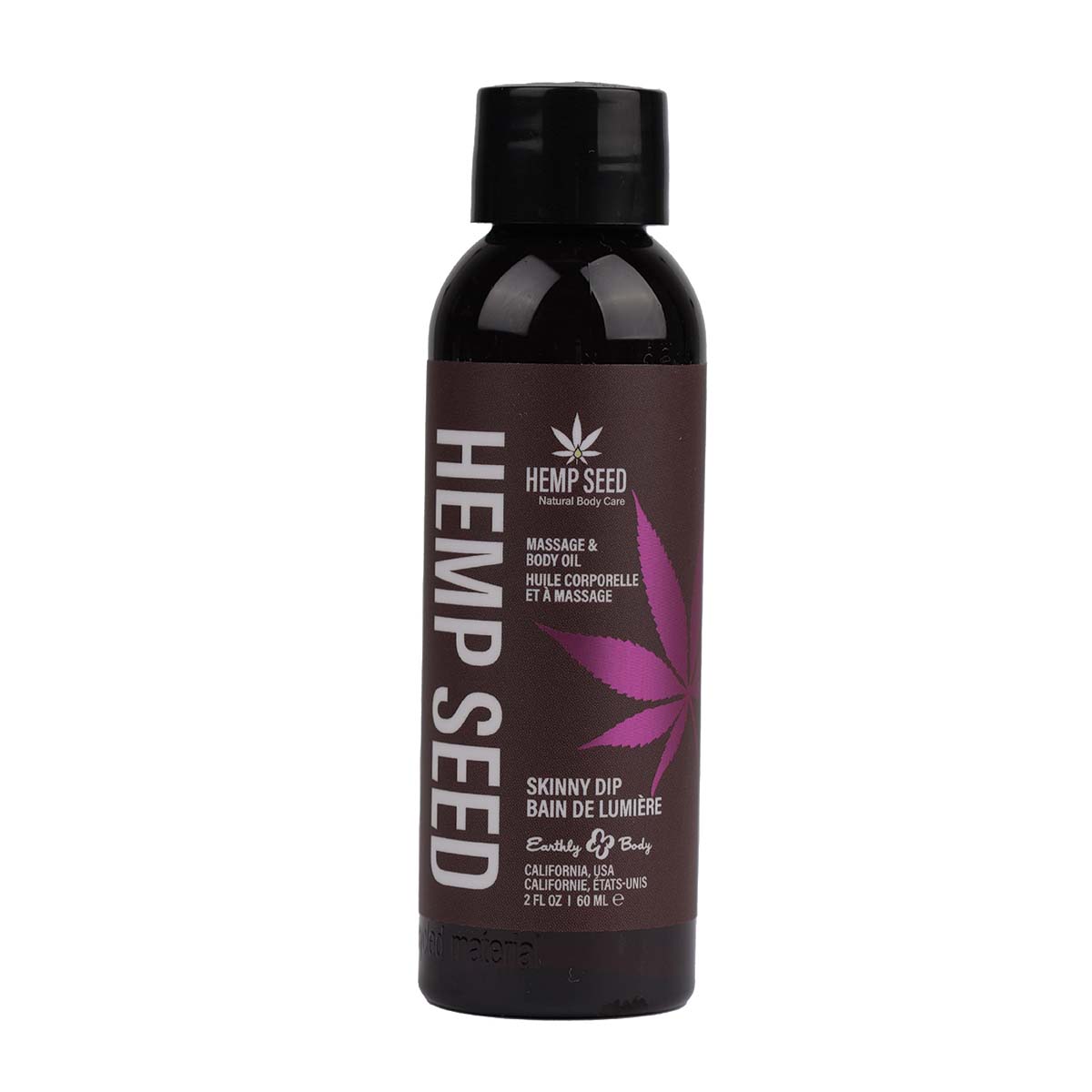 Hemp Seed Massage Oil Skinny Dip Scent image 0