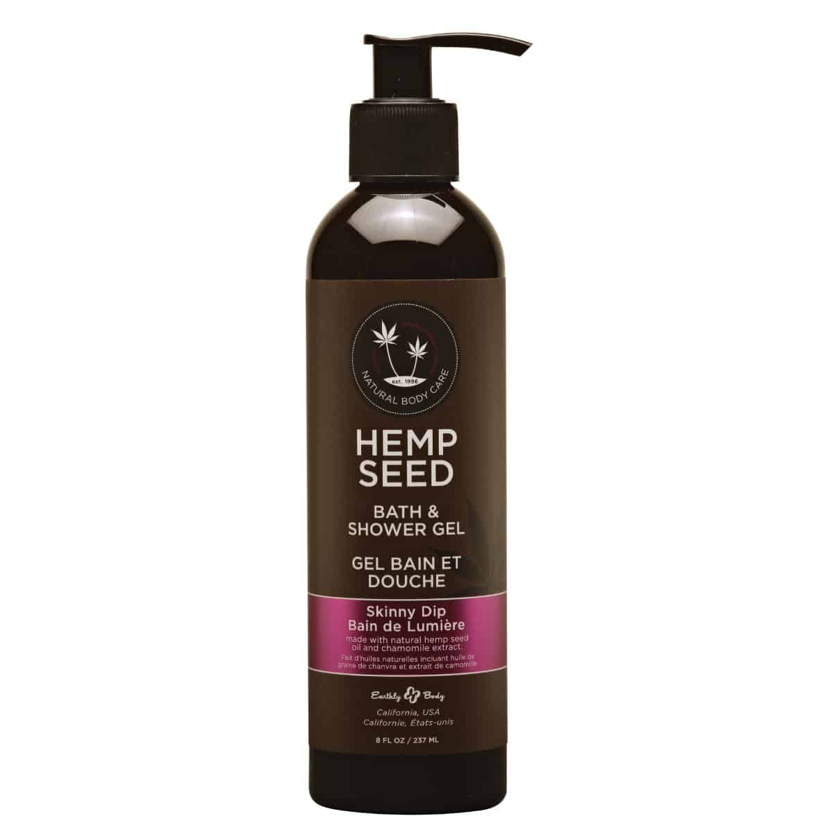 Hemp Seed Bath + Shower Gel Skinny Dip Scent image 0