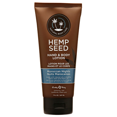 Hemp Seed Hand & Body Lotion Moroccan Nights Scent - 7 oz image