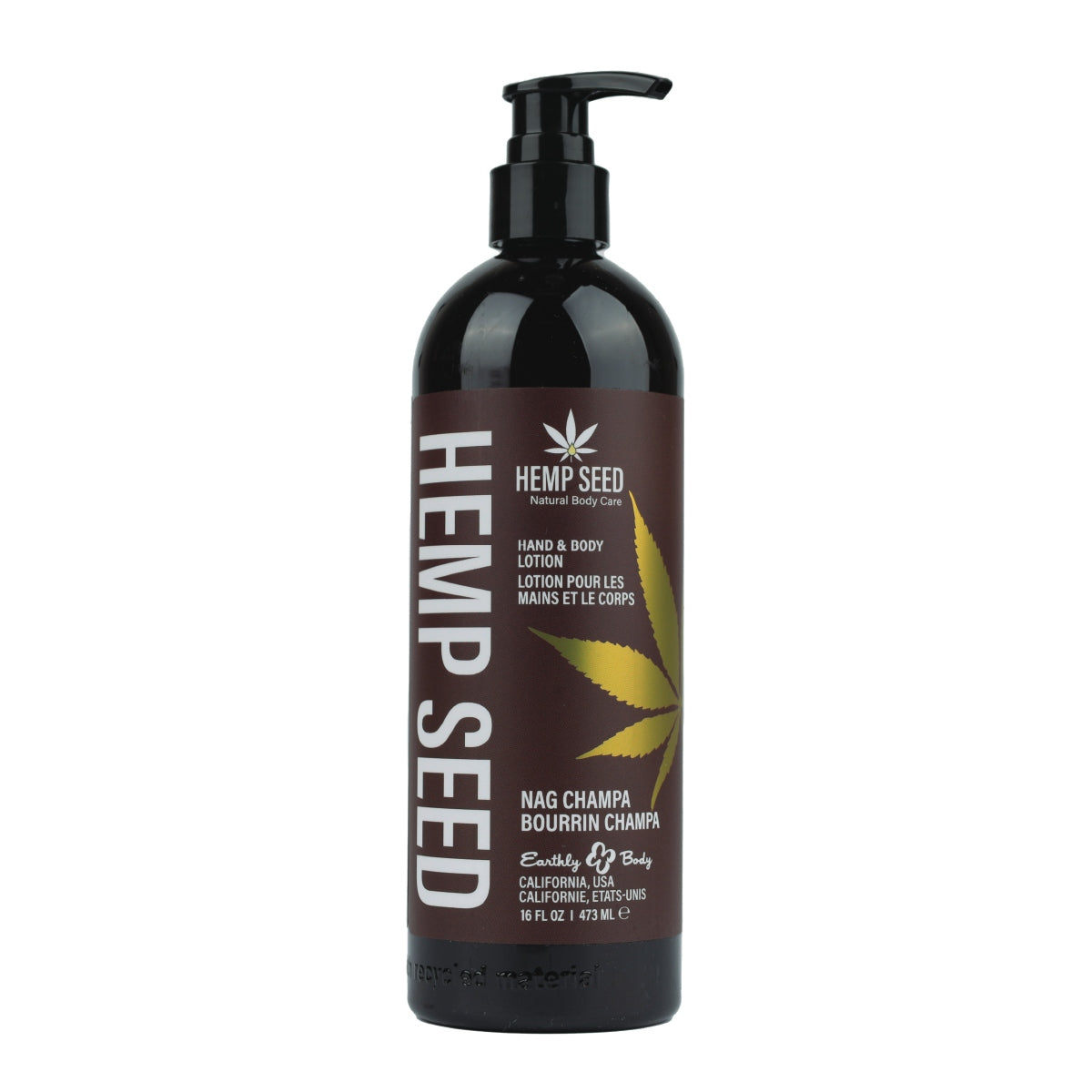 Hemp Seed Hand & Body Lotion Nag Champa Scent image 2