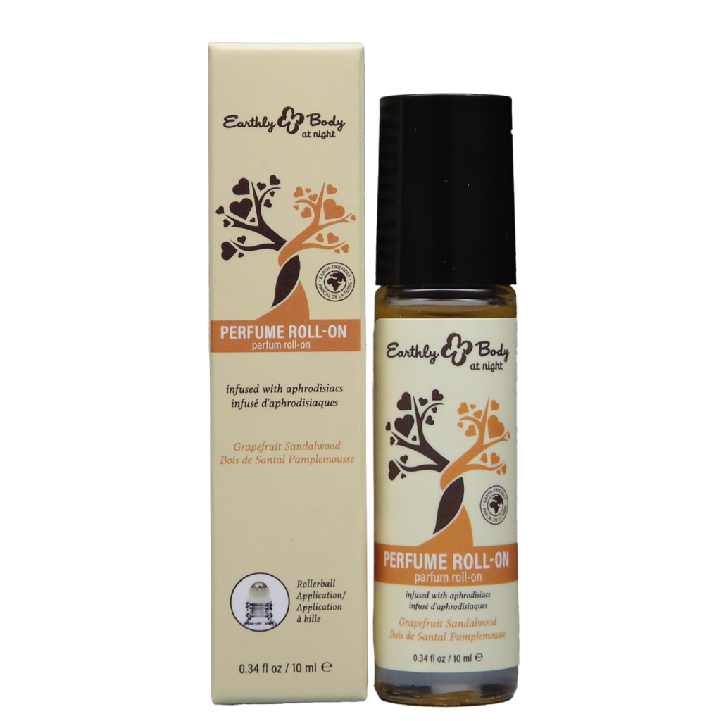 Earthly Body at Night Roll-on Perfume Aphrodisiac Collection Grapefruit Sandalwood 0.34oz / 10ml image 0