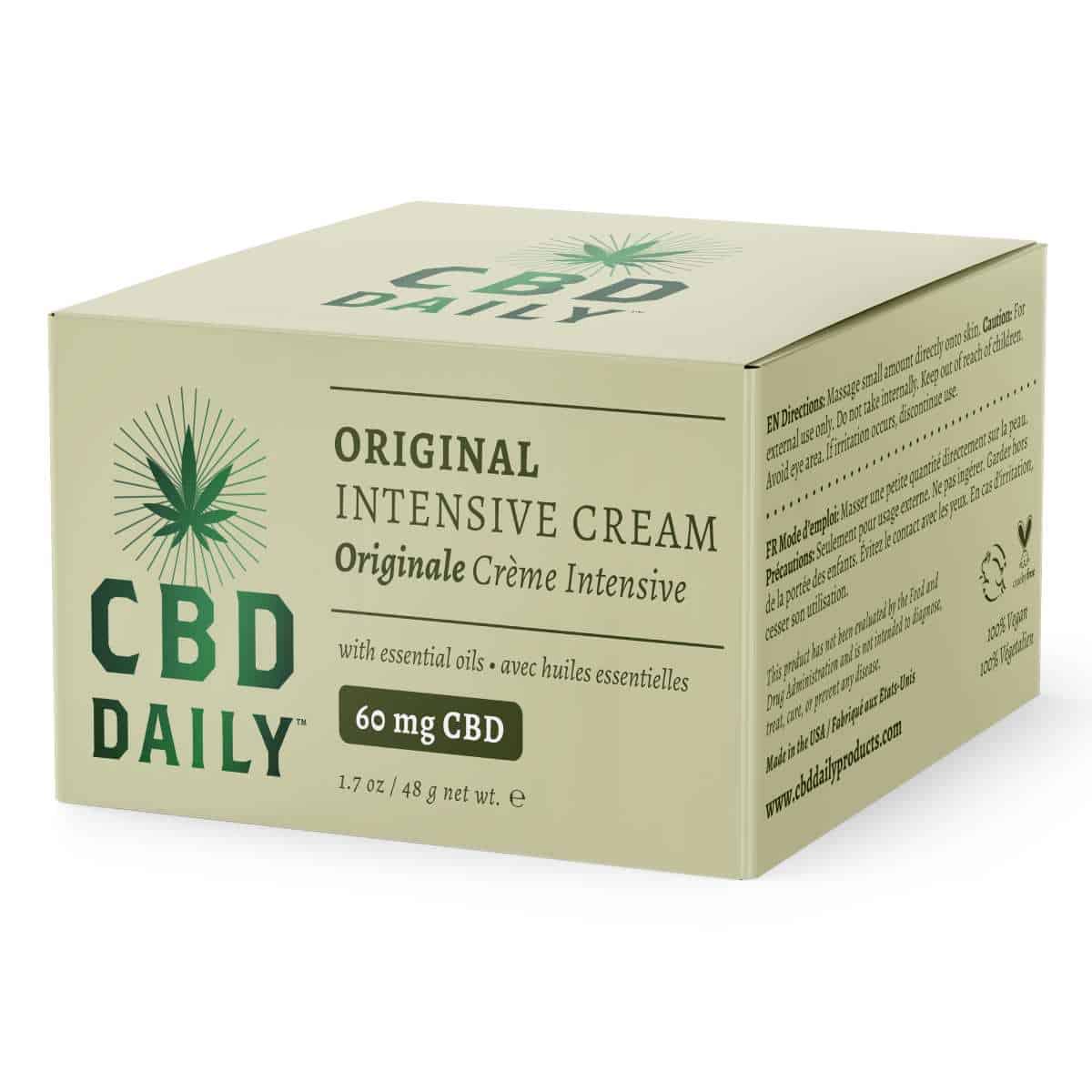 CBD Daily Original Strength Intensive Cream (Original Mint) image 4